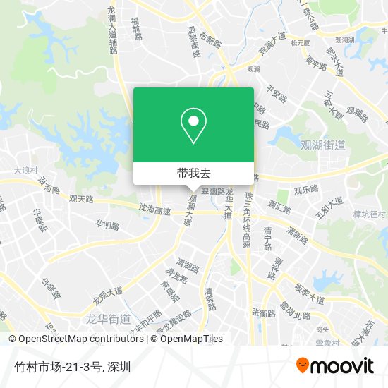 竹村市场-21-3号地图