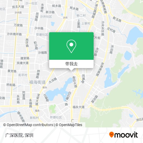 广深医院地图