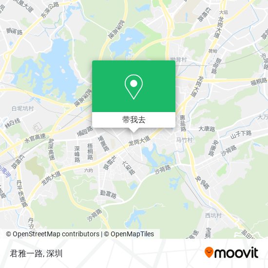君雅一路地图