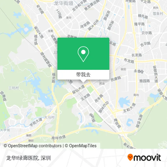 龙华l绿廊医院地图