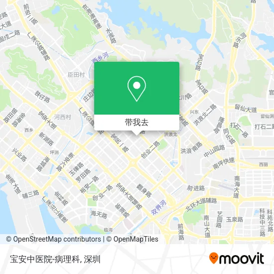 宝安中医院-病理科地图