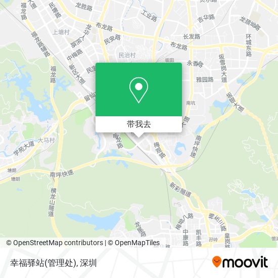 幸福驿站(管理处)地图