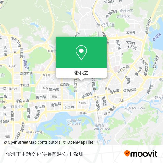深圳市主动文化传播有限公司地图