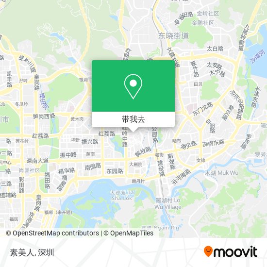 素美人地图