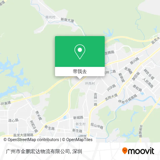 广州市金鹏宏达物流有限公司地图