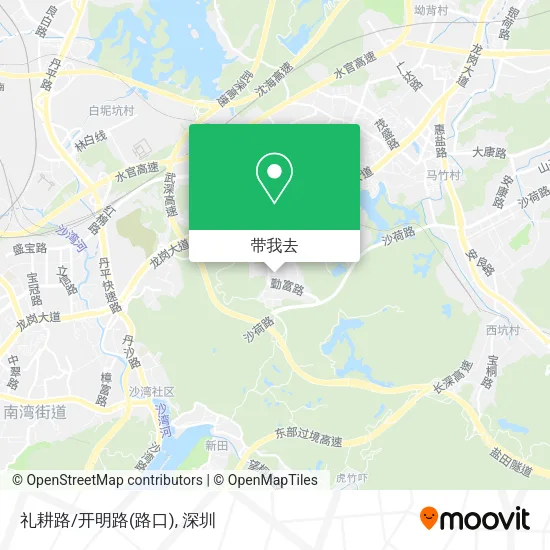 礼耕路/开明路(路口)地图