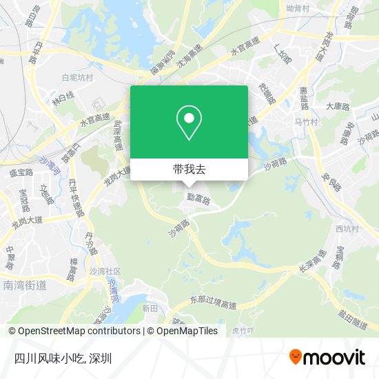 四川风味小吃地图