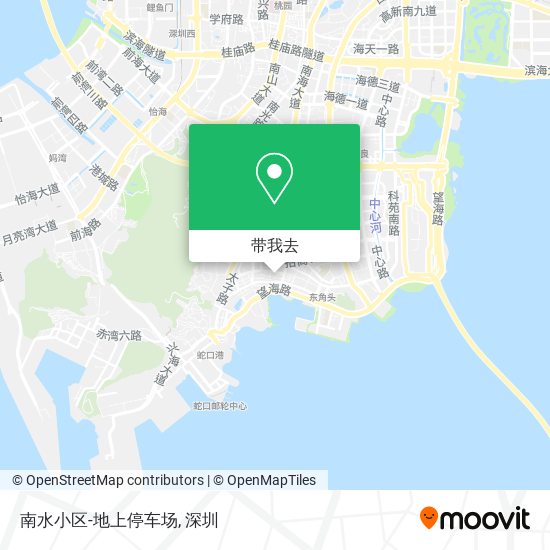 南水小区-地上停车场地图