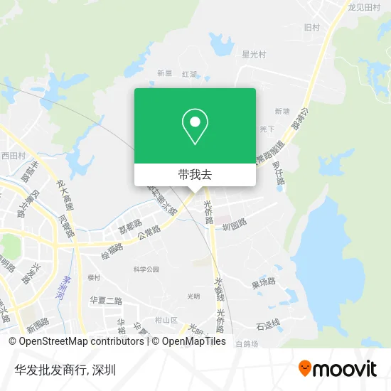 华发批发商行地图