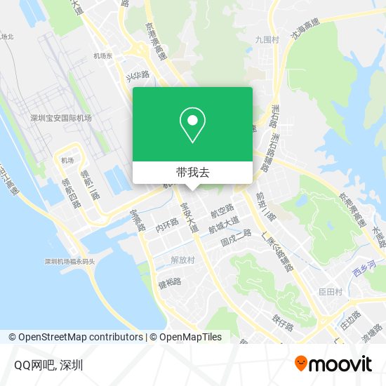 QQ网吧地图