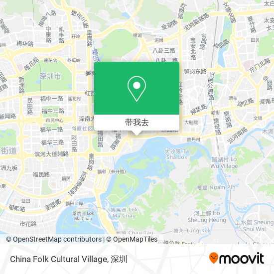 China Folk Cultural Village地图