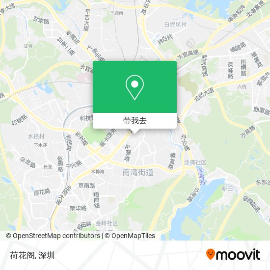荷花阁地图