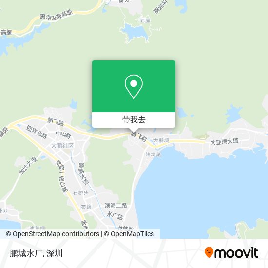 鹏城水厂地图