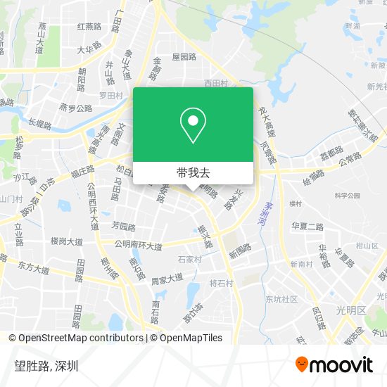 望胜路地图