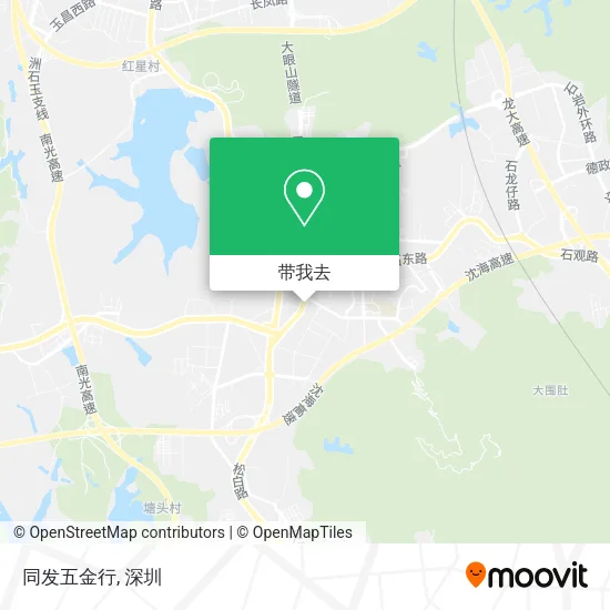 同发五金行地图