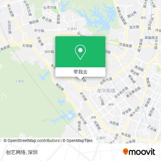 创艺网络地图