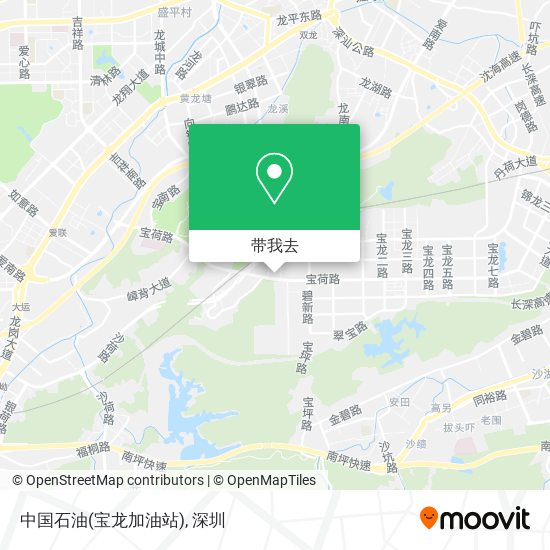 中国石油(宝龙加油站)地图