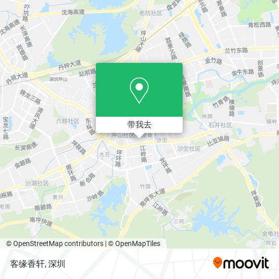 客缘香轩地图
