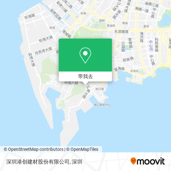 深圳港创建材股份有限公司地图