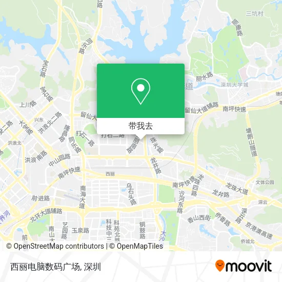 西丽电脑数码广场地图
