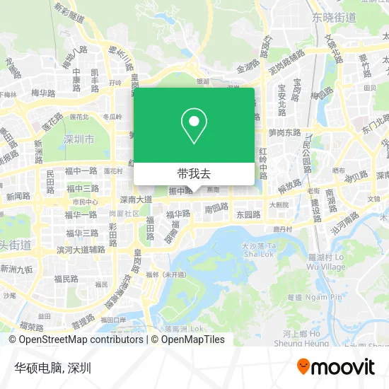 华硕电脑地图