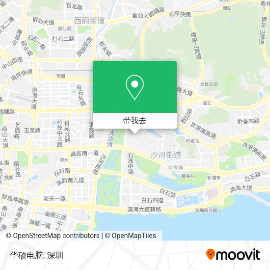 华硕电脑地图