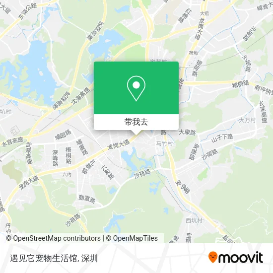 遇见它宠物生活馆地图