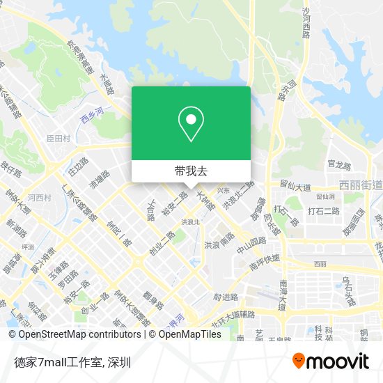 德家7mall工作室地图