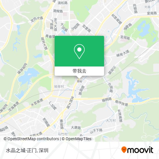 水晶之城-正门地图