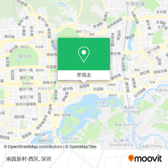 南园新村-西区地图