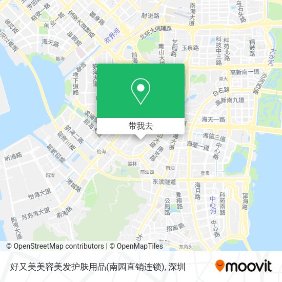 好又美美容美发护肤用品(南园直销连锁)地图