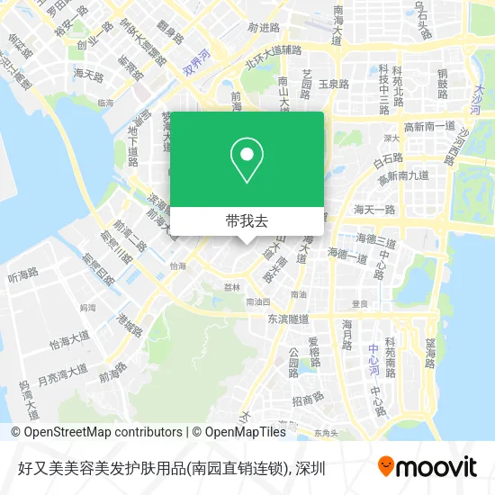 好又美美容美发护肤用品(南园直销连锁)地图