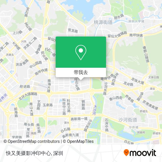 快又美摄影冲印中心地图