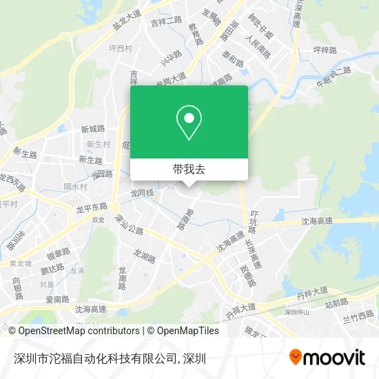 深圳市沱福自动化科技有限公司地图