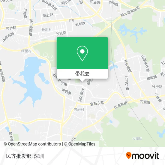 民齐批发部地图