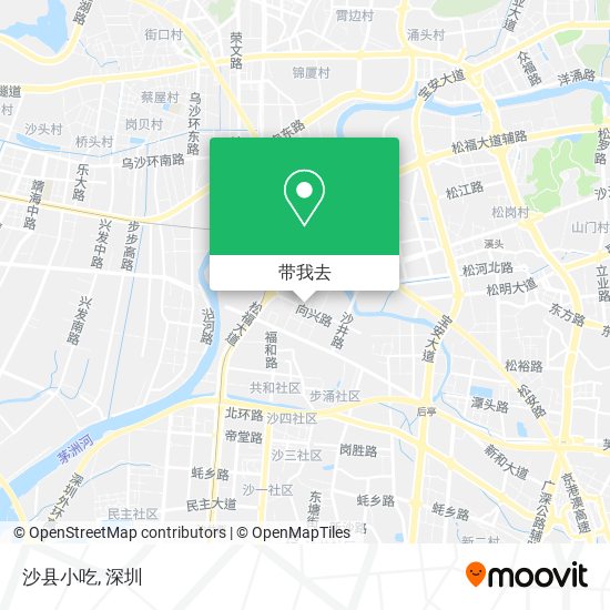沙县小吃地图