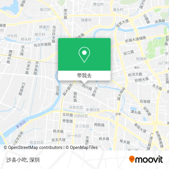 沙县小吃地图