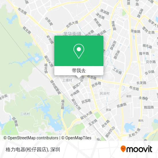 格力电器(松仔园店)地图