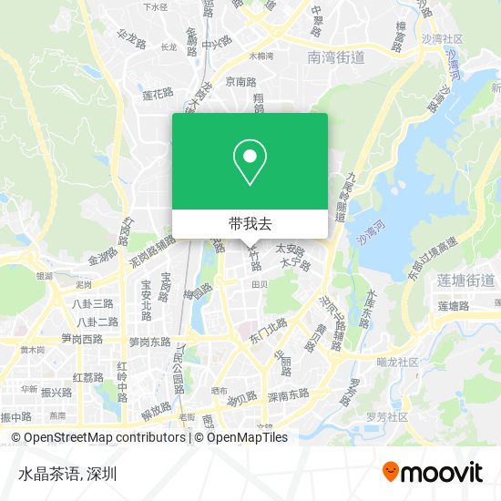 水晶茶语地图
