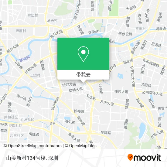 山美新村134号楼地图