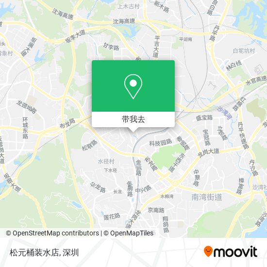 松元桶装水店地图