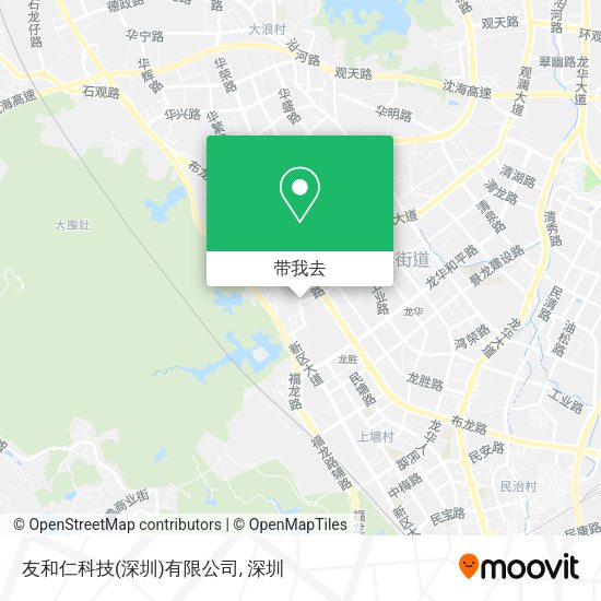 友和仁科技(深圳)有限公司地图