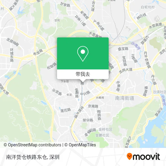 南洋货仓铁路东仓地图