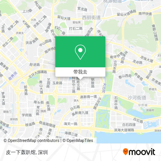 皮一下轰趴馆地图