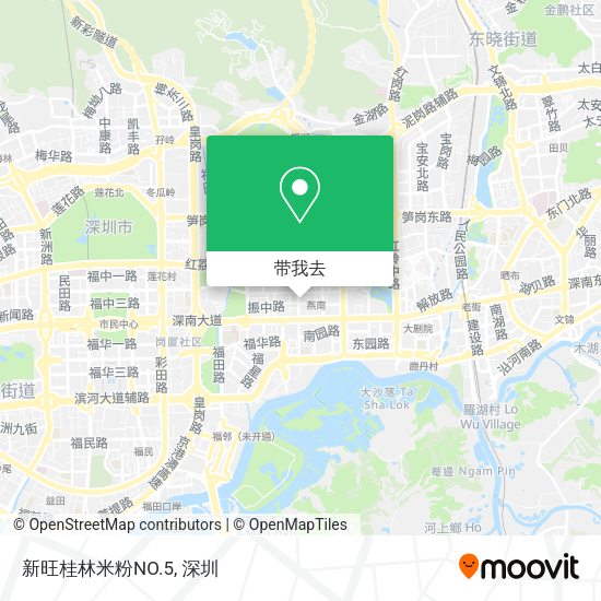 新旺桂林米粉NO.5地图