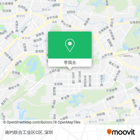 南约联合工业区C区地图
