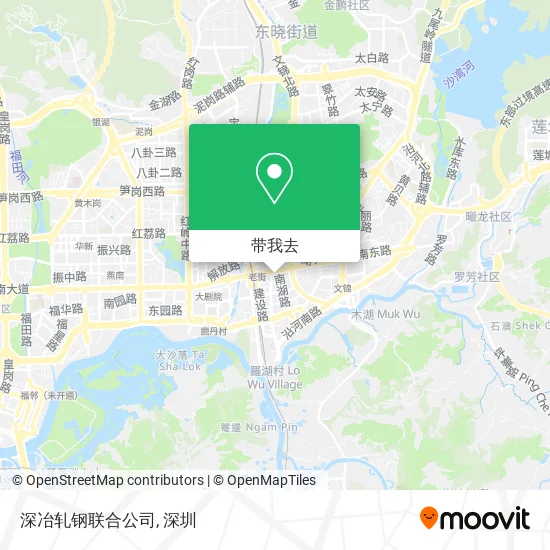 深冶轧钢联合公司地图