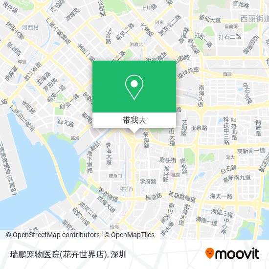 瑞鹏宠物医院(花卉世界店)地图