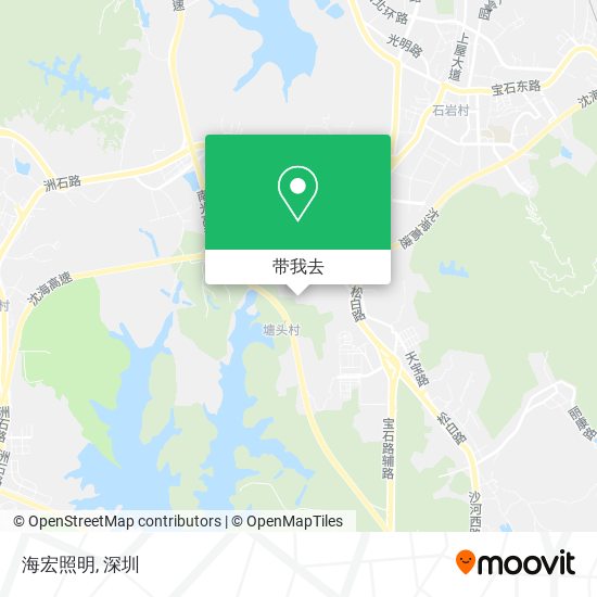 海宏照明地图