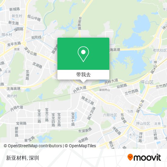 新亚材料地图